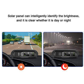 Mulcort mounted on dashboard providing hands-free data visibility