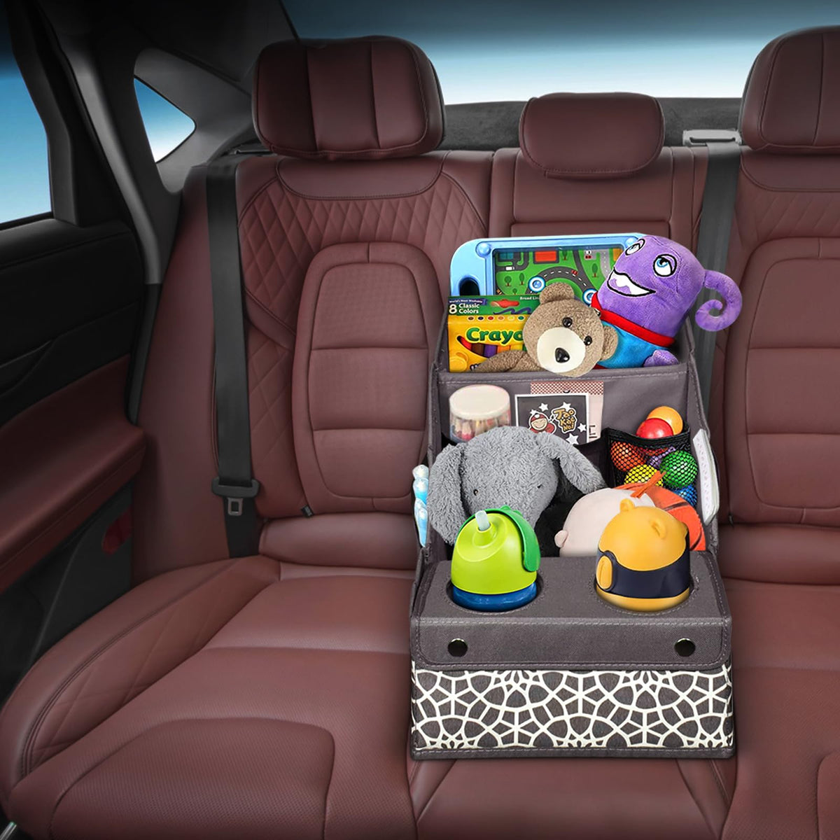 MULISOFT carry handles being lifted for easy portability between cars
