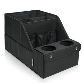 MULISOFT front view organizer showing compartments and tidy storage benefit