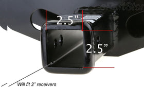 MULL rubber plug side profile showing tight-fit seal and impact resistance