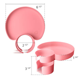 Munchkin cup disassembled for cleaning illustrates dishwasher-friendly hygiene benefit