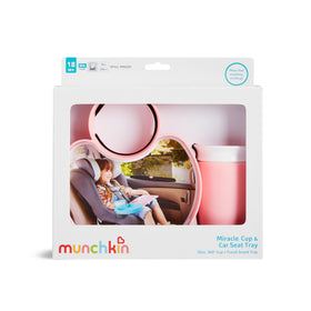 Munchkin lifestyle family road trip shows calm travel and mess-free snacking benefit