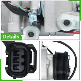 munirater compressor installed in Civic illustrating exact fitment