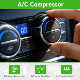 munirater compressor beside ruler showing compact size and scale