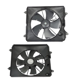 munirater front assemblies showing complete radiator fan pair and easy swap benefit