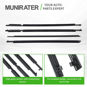 munirater installation in hand on RAV4 door showing easy snap-in fit