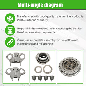 munirater clutch kit in mechanic hands illustrating easy handling and professional fit