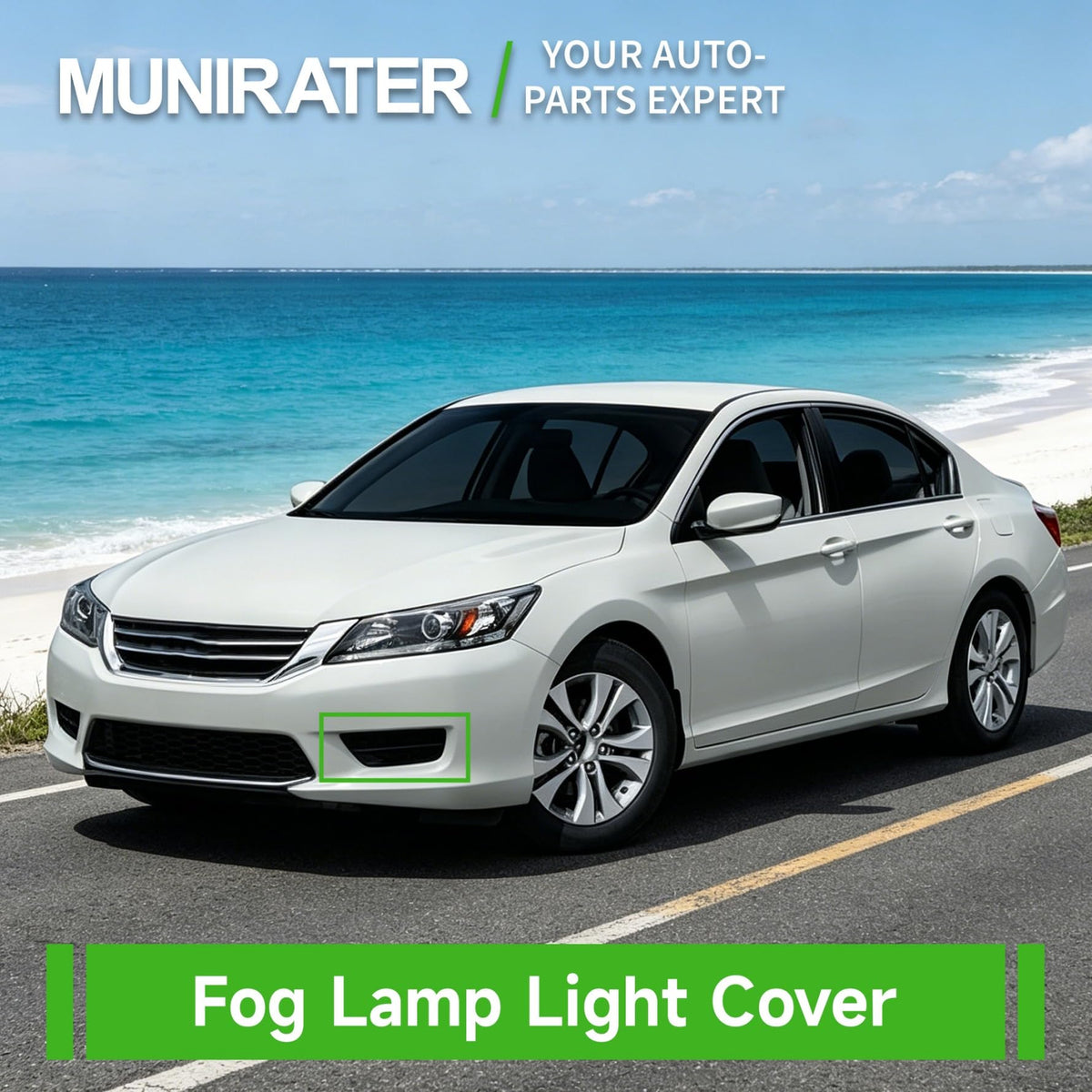 munirater left cover close-up highlighting fitment and OEM alignment