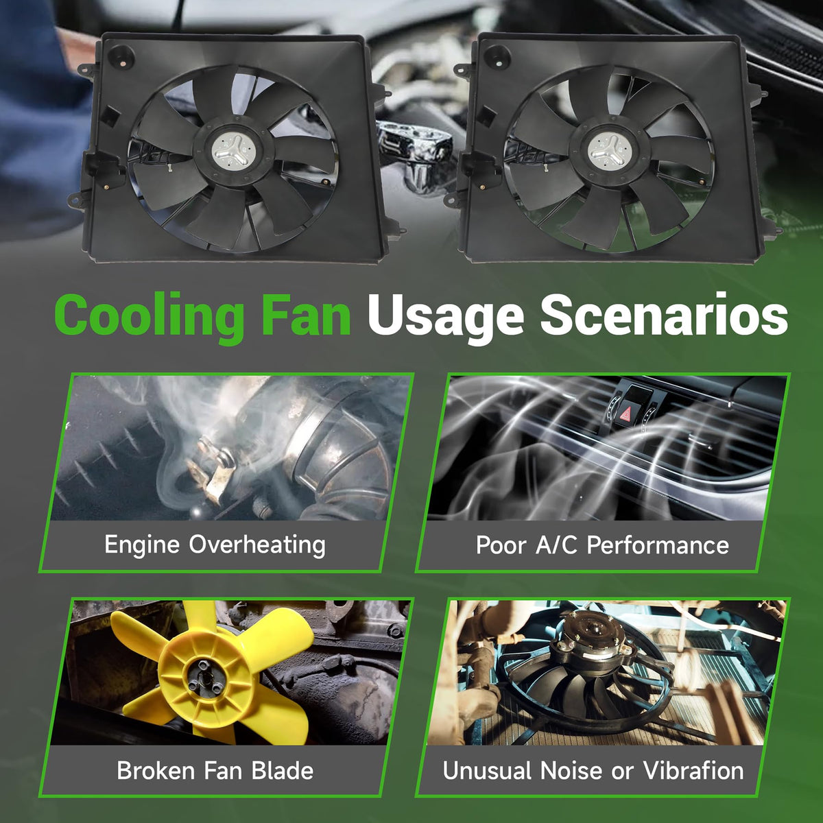 munirater mechanic installing fan in garage demonstrating straightforward DIY benefit