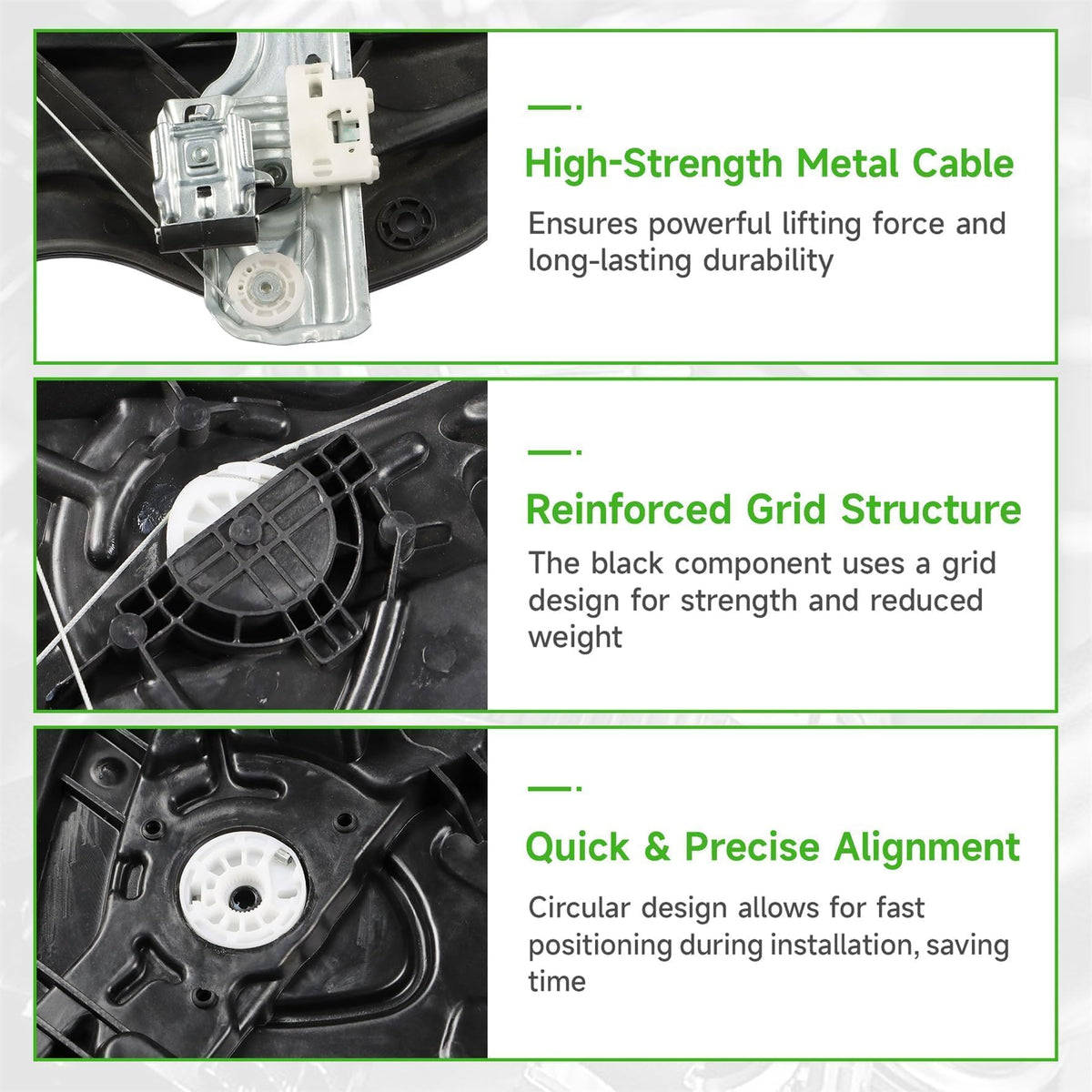 munirater smooth track surface texture demonstrating reduced friction benefit
