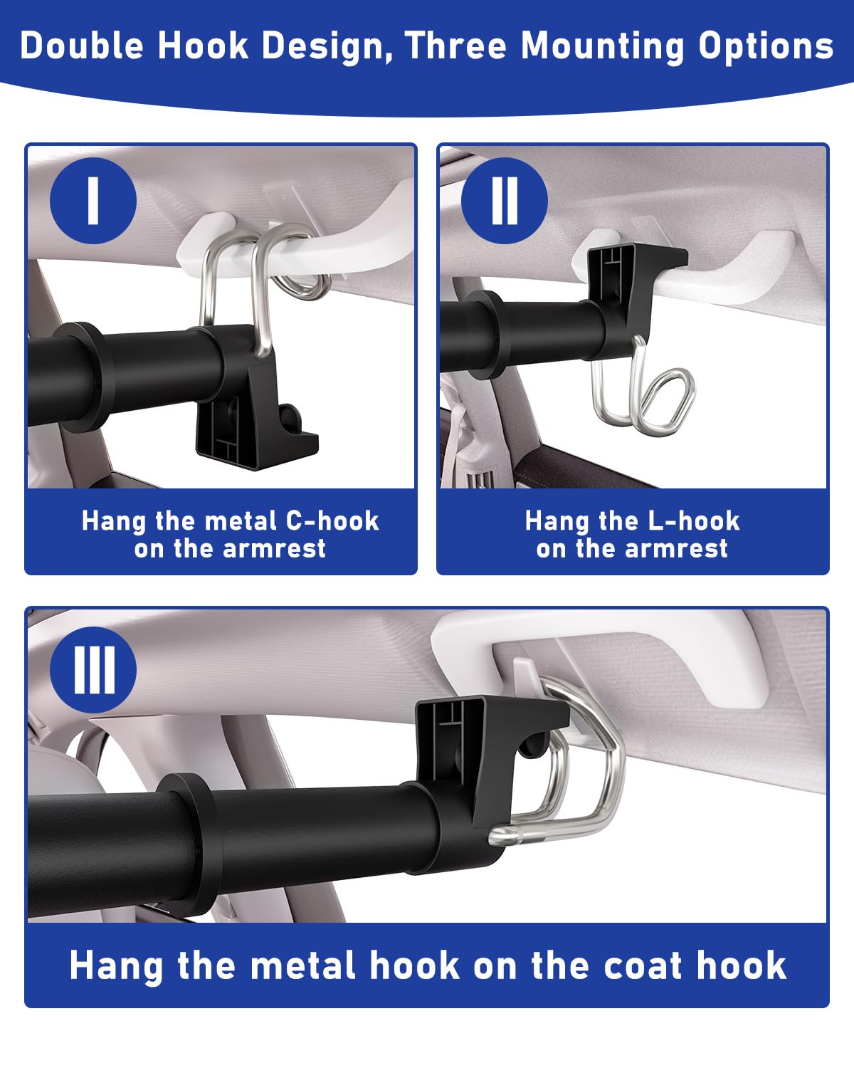 MUOFAHYI telescoping rod extended and collapsed showing adjustable 28-64 inch range