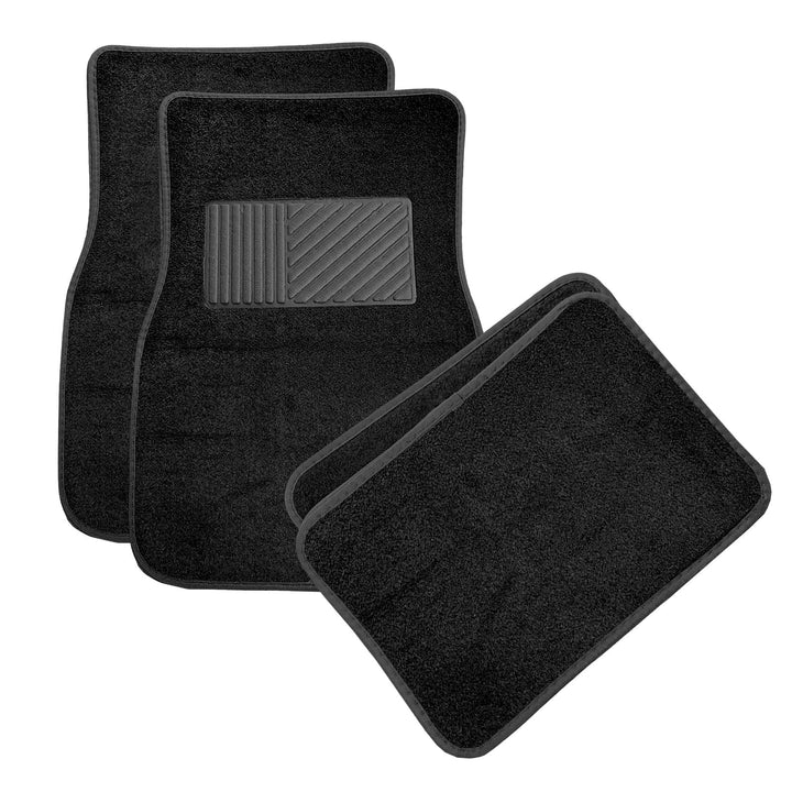 MUQIDA front packaging showing full four‑piece mat set and protection