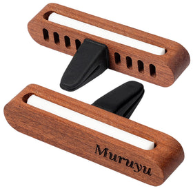 Muruyu Sapele wood front view showing elegant grain and compact design for refined cabin style
