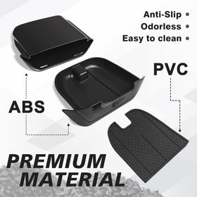 Muslogy anti-slip PVC mat detail protecting items from sliding