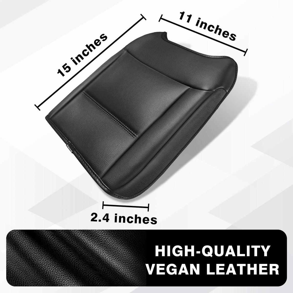 Muslogy close-up of vegan leather texture highlighting breathable soft finish