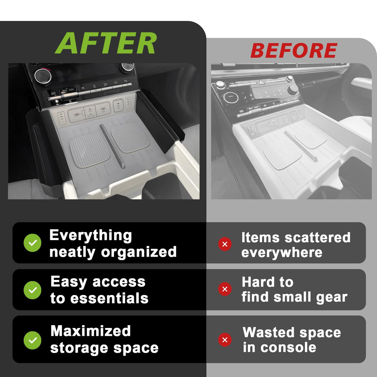 Muslogy showing removable PVC mat for anti-slip and easy cleaning