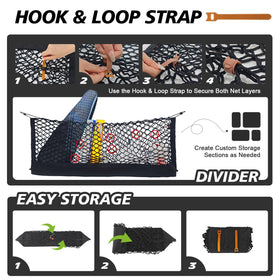 Muslogy folded net compact for easy storage and convenience