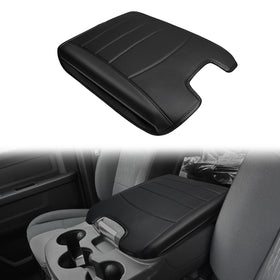 Muslogy front view of armrest cover showing fit and clean finish benefit