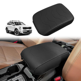 Muslogy front view showing console cover fitted, protects Telluride console
