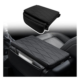 Muslogy front view of armrest cover showing clean fit and protection