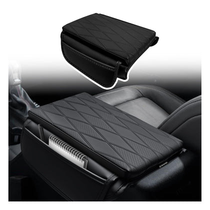 Muslogy front view of armrest cover showing clean fit and protection