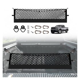 Muslogy front view installed on Nissan Frontier shows secure cargo containment