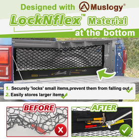 Muslogy detailed shot of upgraded iron hooks showing secure attachment strength