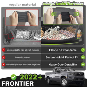 Muslogy net holding grocery bags to prevent sliding and protect contents