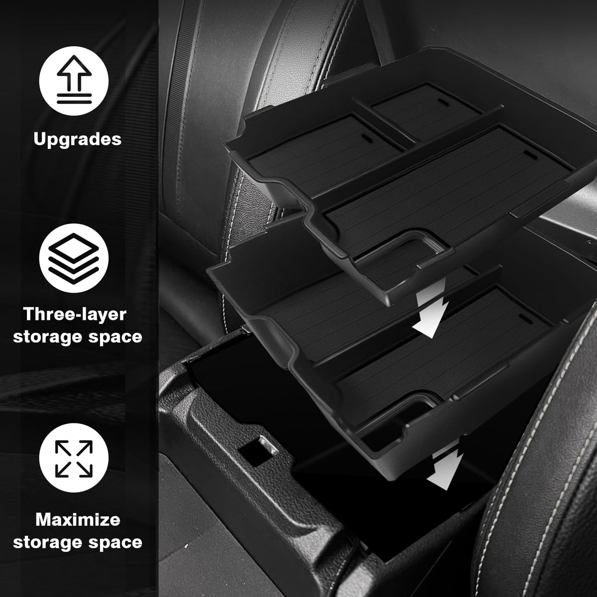 Muslogy hidden compartment lid detail showing magnetic closure and privacy benefit