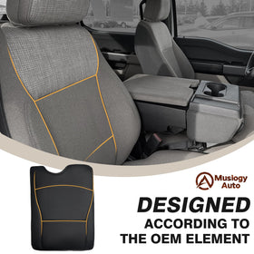 Muslogy installed in Ford cabin wide shot improving comfort benefit