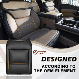 Muslogy installed on Ford Super Duty console demonstrating improved comfort