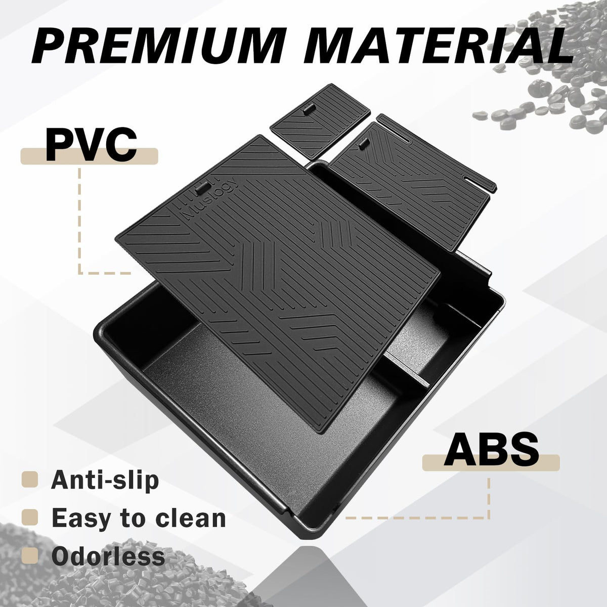 Muslogy installed in 2026 Toyota 4Runner console for precise fit advantage