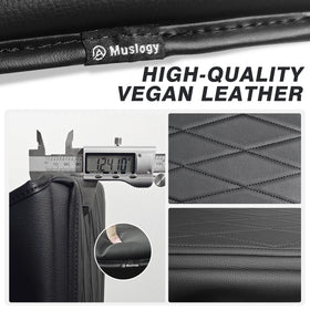 Muslogy installed in Ford F-150 interior demonstrating OEM-like fit and style
