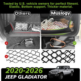 Muslogy installed in Jeep Gladiator bed keeping cargo stable benefit