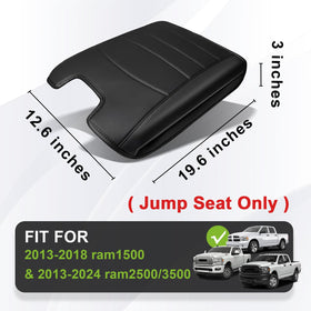 Muslogy mounted on Ram console illustrating snug OEM-style fit and protection