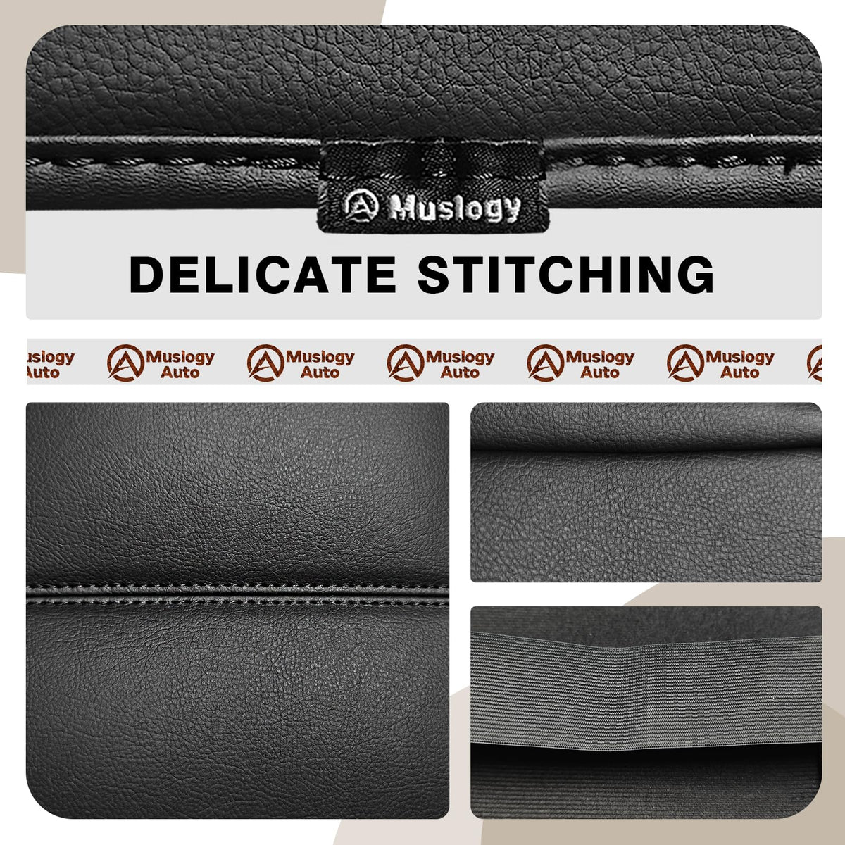 Muslogy side profile showing contour fit that prevents bunching on lid