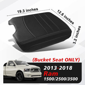 Muslogy side profile installed on truck console showing comfortable padded height
