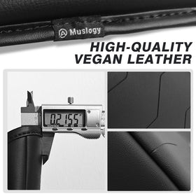Muslogy side profile showing padding thickness, provides added elbow comfort