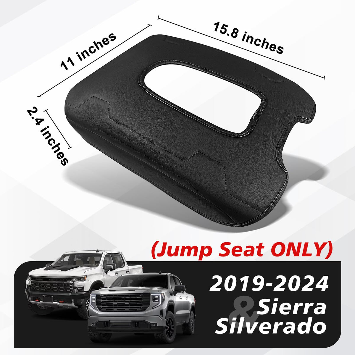 Muslogy side profile showing 0.2-inch thick padding for added comfort