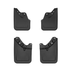Muslogy comparison with OEM flap showing larger coverage and protection