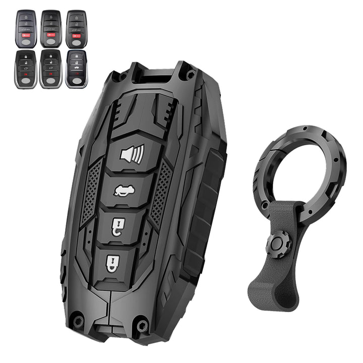 Muxkenper front zinc-alloy cover showing sleek protection and premium look