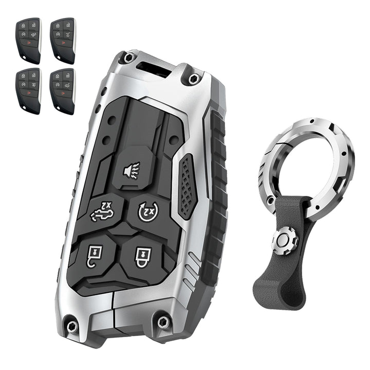 Muxkenper front zinc alloy cover showing premium protection and polished look