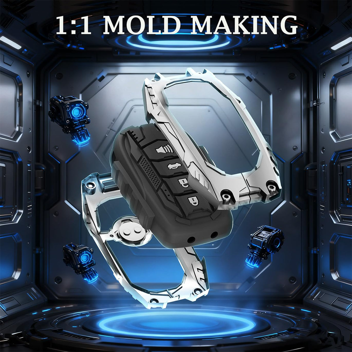 Muxkenper key in hand demonstrating compact size and pocket-friendly benefit