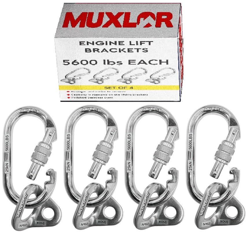Muxlor close up of welds and eye highlights solid welds and durable lifting strength