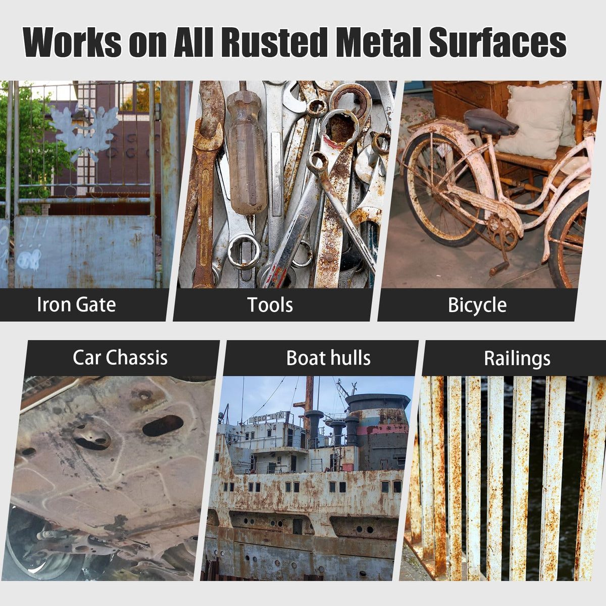 MuzeFansi on outdoor fence in use showing long-lasting corrosion protection