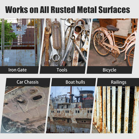 MuzeFansi on outdoor fence in use showing long-lasting corrosion protection