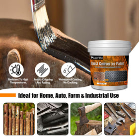 MuzeFansi sprayed on a metal panel showing even coverage and fast cure
