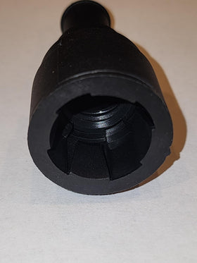 Muzzys clamp holding heater hose to connector illustrating strong seal and corrosion resistance