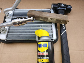 Muzzys close-up of stainless steel finish highlighting corrosion resistance