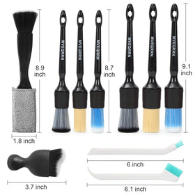 MVEQRRN close-up boar hair bristles highlighting gentle polishing benefit